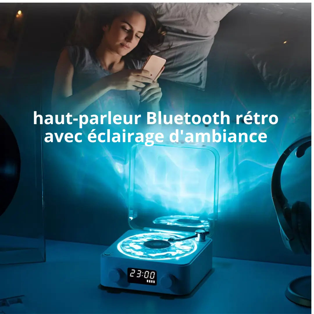 Enceinte Bluetooth avec Lumière d’Ambiance et Sons Naturels Fabulovely