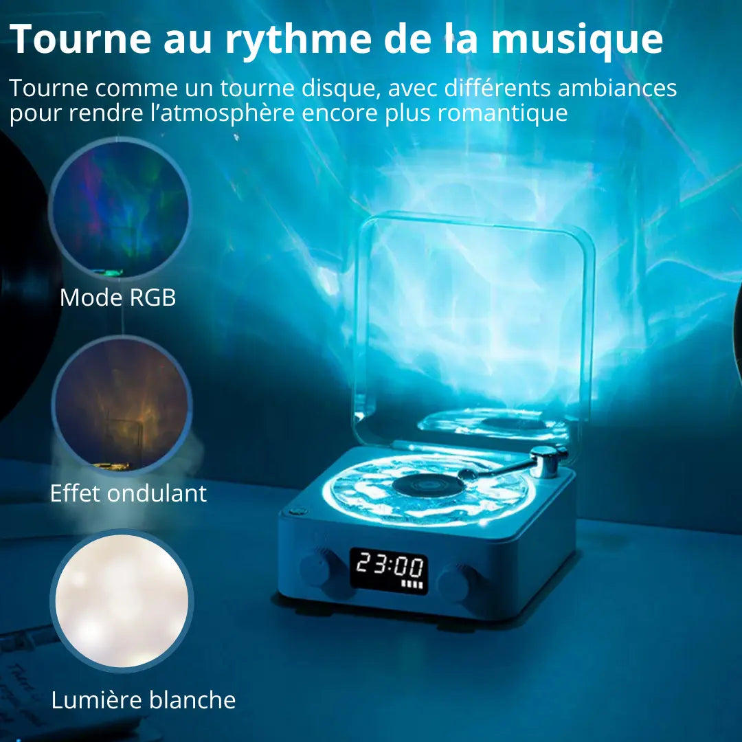 Enceinte Bluetooth avec Lumière d’Ambiance et Sons Naturels Fabulovely